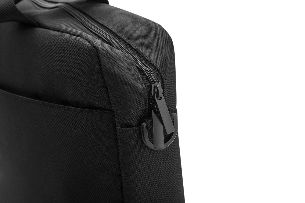 URBAN WOLF 15.6 inch Laptop Shoulder Messenger Sling Office Bag, Water Repellent Fabric for Men and Women (Black)
