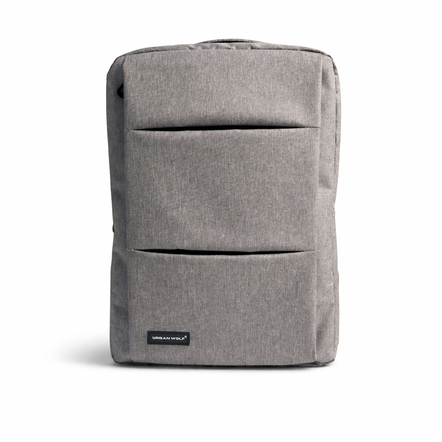 Urban Wolf Water Resistant Laptop Backpack | Unisex Design for Office, College & Travel | Up to 16" Laptop | Available in Multiple Colors-(Grey)