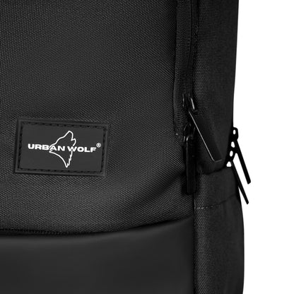 Urban Wolf Business Casual 30L Dual Compartment Laptop Backpack-HQ (Black)