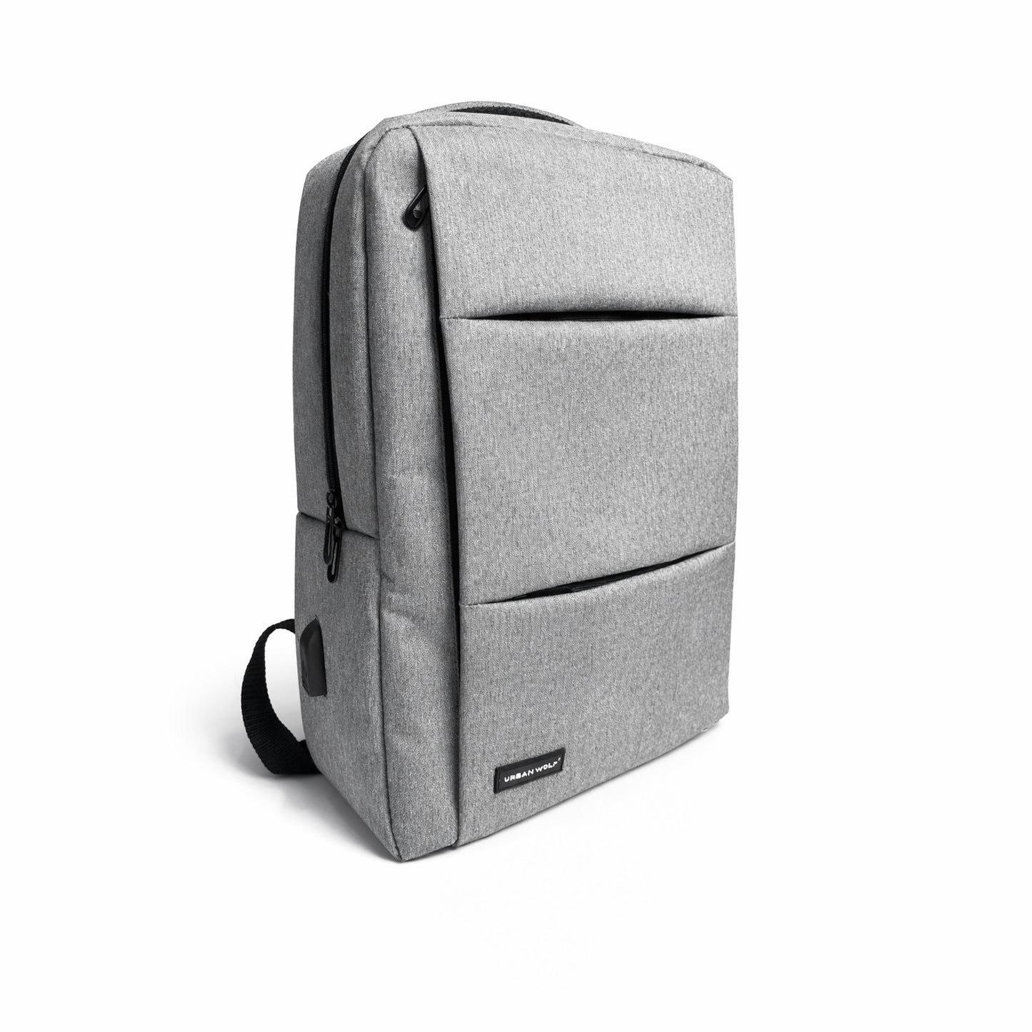Urban Wolf Water Resistant Laptop Backpack | Unisex Design for Office, College & Travel | Up to 16" Laptop | Available in Multiple Colors-(Grey)