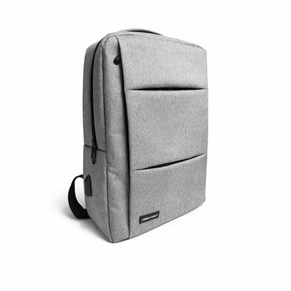 Urban Wolf Water Resistant Laptop Backpack | Unisex Design for Office, College & Travel | Up to 16" Laptop | Available in Multiple Colors-(Grey)