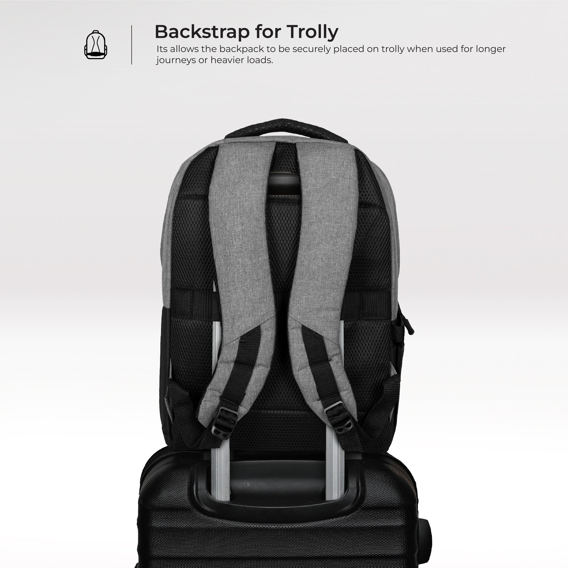 business laptop backpack grey Urban Wolf Business Casual 20L Dual Compartment Laptop Backpack-(GREY) – urban wolf