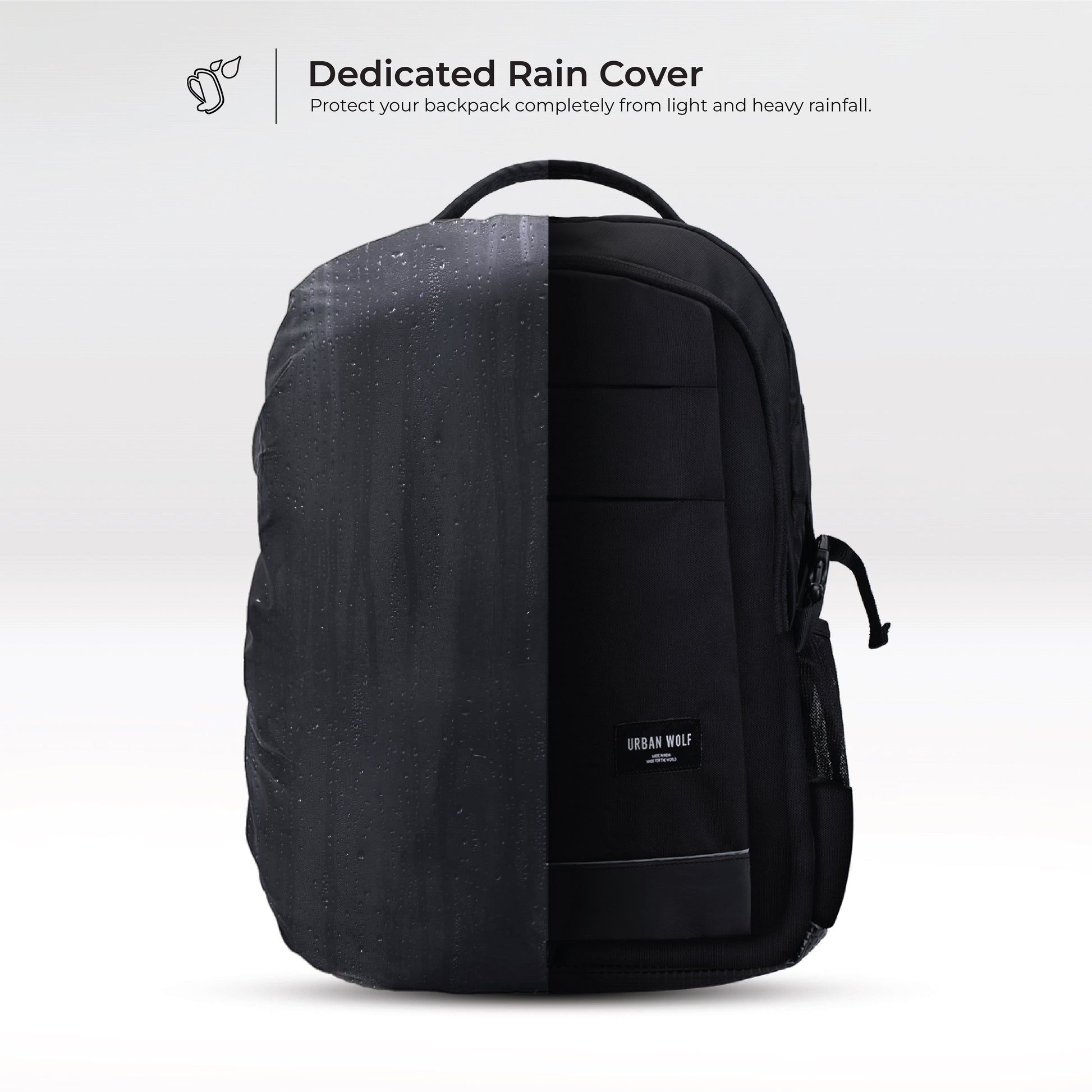 black wolf laptop backpack Urban Wolf Delta-Black Laptop backpack (BLACK) – urban wolf