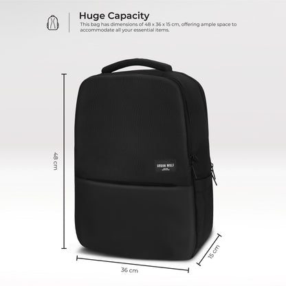 URBAN WOLF Business Casual 30L Dual Compartment Water Resistant Laptop – urban wolf URBAN WOLF Business Casual 30L Dual Compartment Water Resistant Laptop – urban wolf